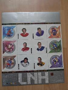 all  gemmint Canada hof hockey stamps collection - Photo 5