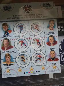 all  gemmint Canada hof hockey stamps collection - Photo 9