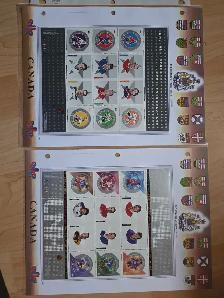 all  gemmint Canada hof hockey stamps collection - Photo 10
