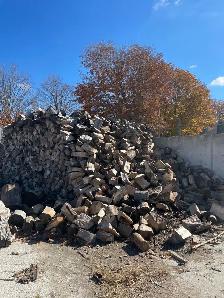 Seasoned firewood