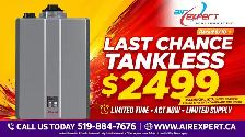 TANKLESS WATER HEATER • TANKLESS WATER HEATER • TANKLESS
