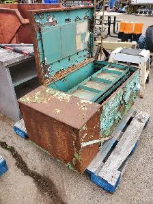 OLD JOHN DEERE PLANT JOB BOX HEAVY STEEL  $75.00