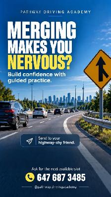 Driving Lessons $40/hr – G2 & G Prep – Brampton & Mississauga