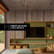 TRANSFORM YOUR WALLS WITH PREMIUM ACOUSTIC WOOD SLAT PANELS!