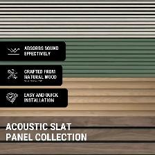TRANSFORM YOUR WALLS WITH PREMIUM ACOUSTIC WOOD SLAT PANELS! - Photo 3