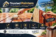 Deck and fence painting services