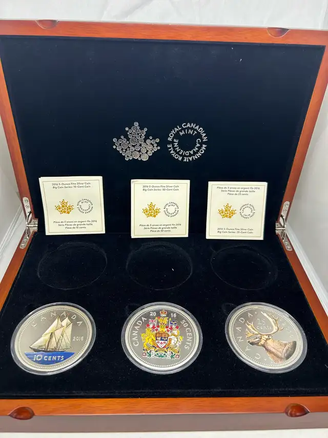 2016 Royal Canadian Mint Silver Coin Set