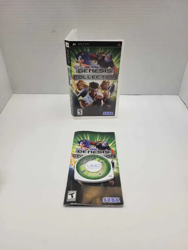 PSP Sega Genesis Collection