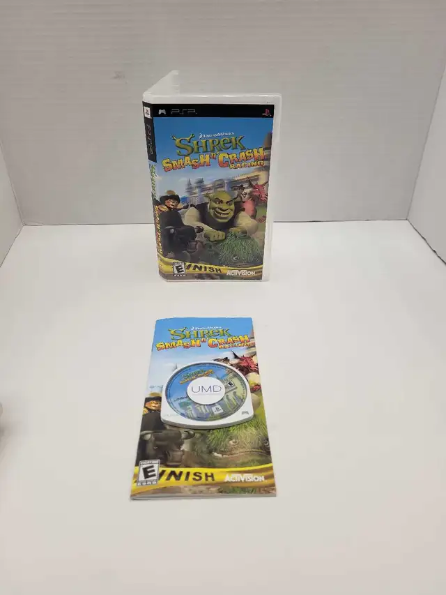 PSP Shrek Smash n' Crash Racing