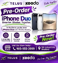 Title: iPhone Duo Pre-Order – TELUS & Koodo