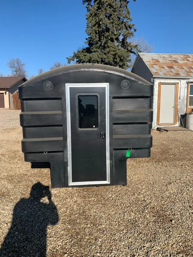 Koenders Insulated Ice Fishing Shack with New RV door