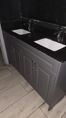 Commercial L-Shaped Bar Counter   Vanities & Toilet - Vaughan - Photo 4