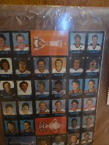 1985  7-11 Mario Lemieux  rc uncut complete set - Photo 3