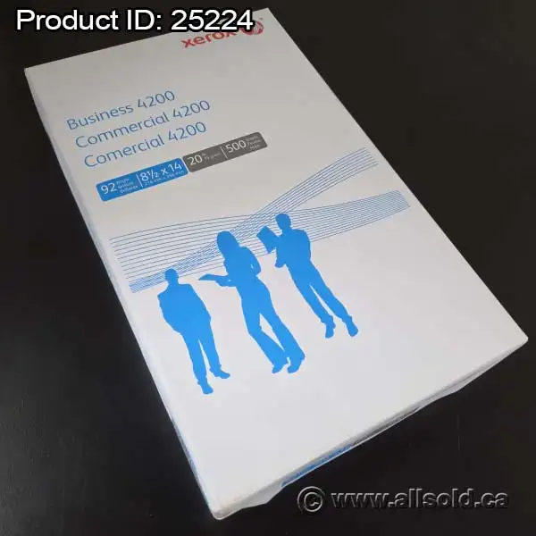 Reams of 500 Sheets 8.5' x 14' White Paper, 92 Brightness