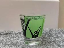 Vintage 1950's  Mid-Century Bourbon Recipe on the shot-glass. - Photo 3