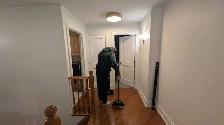 Interior door installation