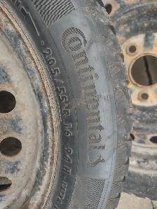 205-55R16x4 pneus hiver-Jante Kia Forte Koup 2010. - Photo 5