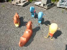 RARE – Collection Majeure de Jeux de Parc Vintage en Fonte d'Alu