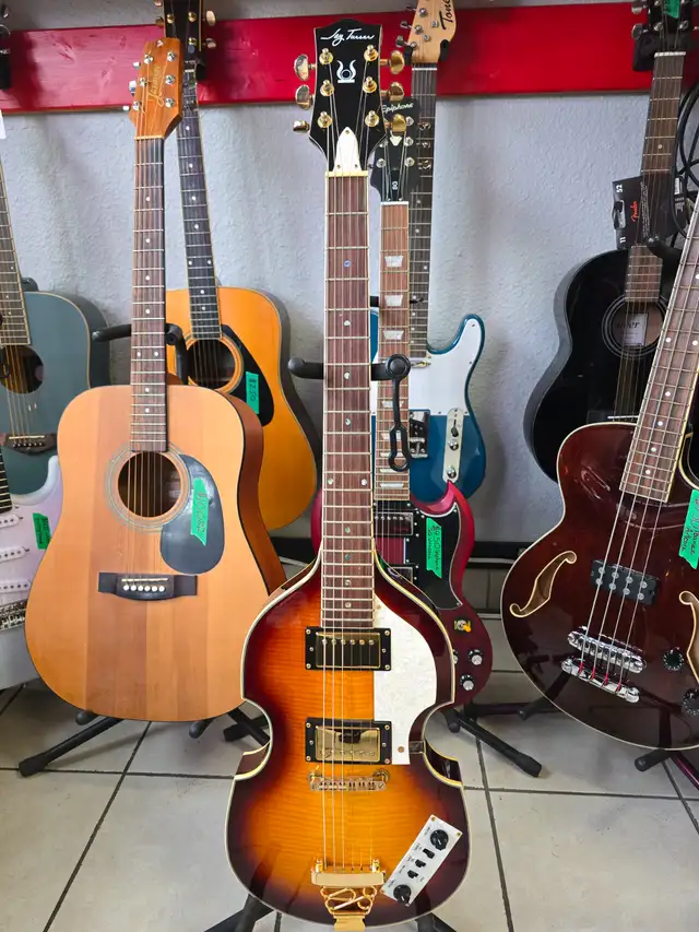 Jay Turser JTG-2 Violin-shape Electric Guitar