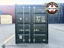 Storage Container 40ft High Cube Shipping Container Dark Green - Photo 4