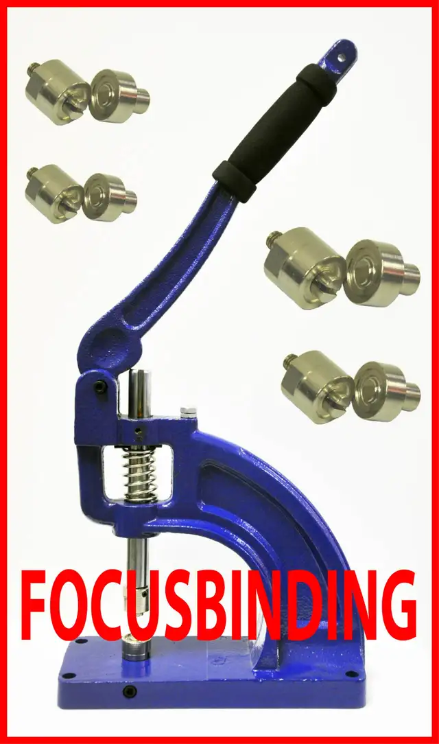 Grommet Press Self Piercing 4 dies 0,2,4,5 Poster/Banner Vinyl