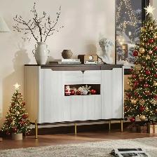 Brand New Modern 47.2-inch Two-Tone Sideboard Special $179