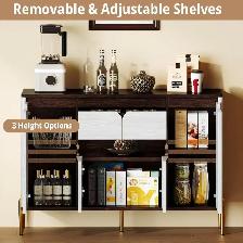 Brand New Modern 47.2-inch Two-Tone Sideboard Special $179 - Photo 2