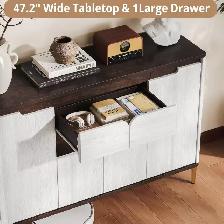 Brand New Modern 47.2-inch Two-Tone Sideboard Special $179 - Photo 3