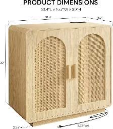 Brand New Modern Rattan Sideboard with LED Base $149 to $269 - Photo 10
