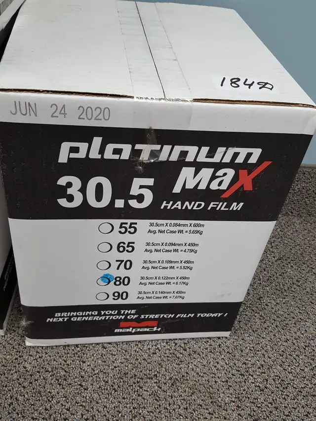 New Boxes of Stretch Wrap