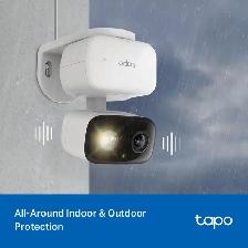 TP-Link Tapo TCW30 Indoor/Outdoor Home Security Wi-Fi Camera - Photo 4