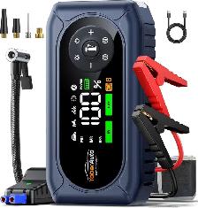 YaberAuto 5000A 150PSI Jump Starter, booster with Air Compressor