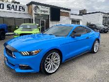 2017 Ford Mustang PREMIUM  GRABBER BLUE 6-SPEED MANUAL! - Photo 2