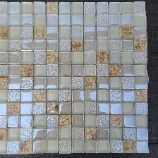 Luxury Glass & Natural Shell Mosaic Tile – Exclusive Design