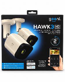 Geeni Hawk 3 1080p HD Smart Wi-Fi Outdoor Security Cameras