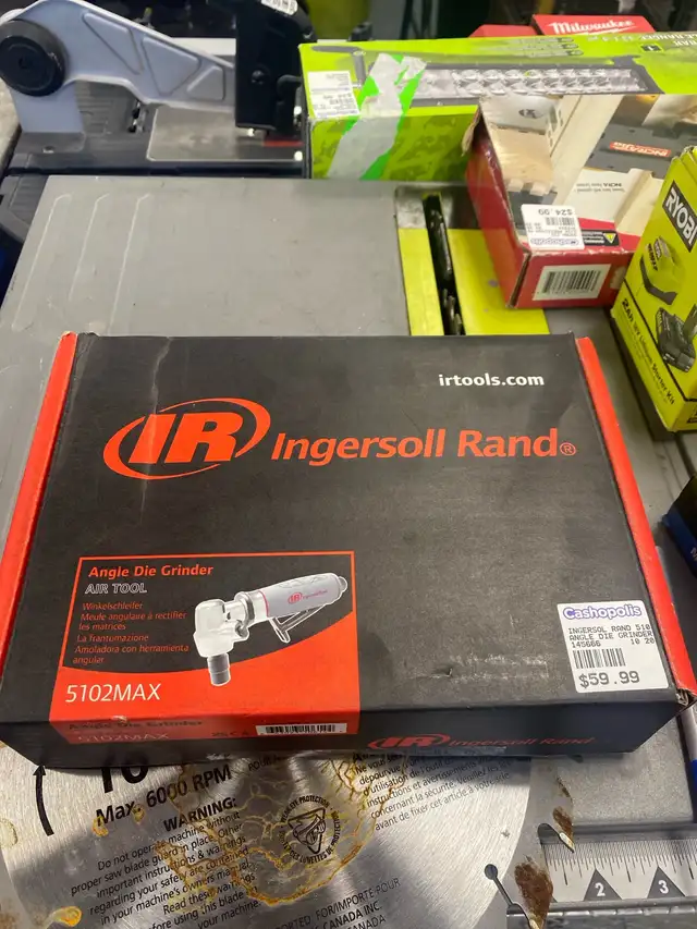 Ingersol Rand 510 Angle Die Grinder @ Cashopolis!!