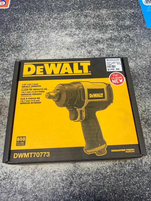 Dewalt DWMT70773 1/2" Impact Wrench @ Cashopolis!!