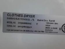 ✅ Call/Text 1-(604)-902-1769 SAMSUNG Dryer 24' Delivery Extra - Photo 3