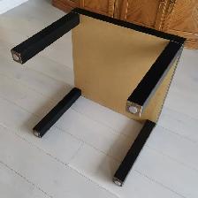 IKEA Black Square Table - Photo 4