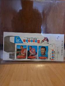 1971 Bazooka complete triple football box