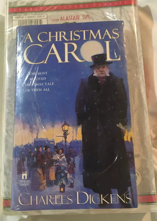2 vhs the yearling/ A Christmas Carol never opened