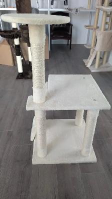 Compact Beige Cat Tree - Photo 5