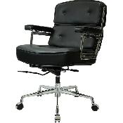 Alaia Executive Work Chair Genuine Leather - Floor Model - Photo 2