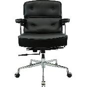Alaia Executive Work Chair Genuine Leather - Floor Model - Photo 3