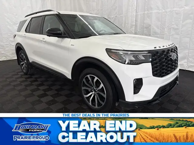 2025 Ford Explorer ST-LINE 4WD | LEATHER | POWER GATE