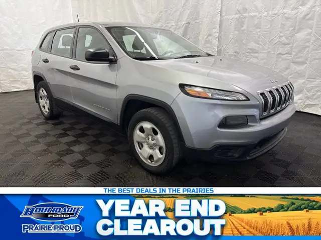 2017 Jeep Cherokee SPORT 4x4 3.2L V6 | HEATED SEATS | REM START