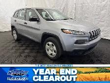 2017 Jeep Cherokee SPORT 4x4 3.2L V6 | HEATED SEATS | REM START