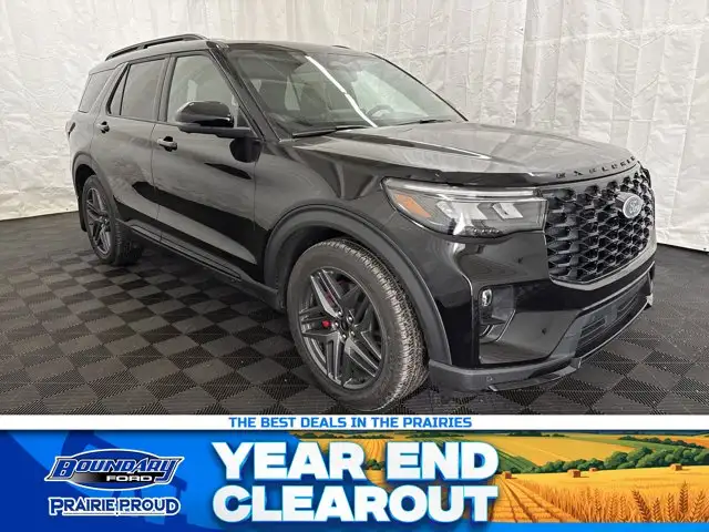 2026 Ford Explorer ST 3.0L AWD | PANORAMIC ROOF | HTD/CLD LEATHR