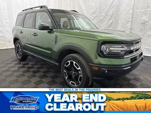 2023 Ford Bronco Sport OUTER BANKS | EBONY ROAST LEATHER TRIM