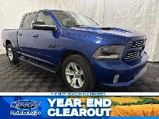 2015 Ram 1500 SPORT PREMIUM | LEATHER | SPORT HOOD | REM START